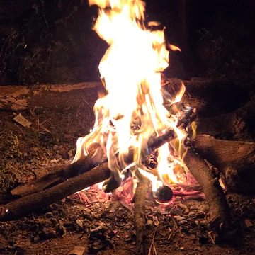 Bonfire area